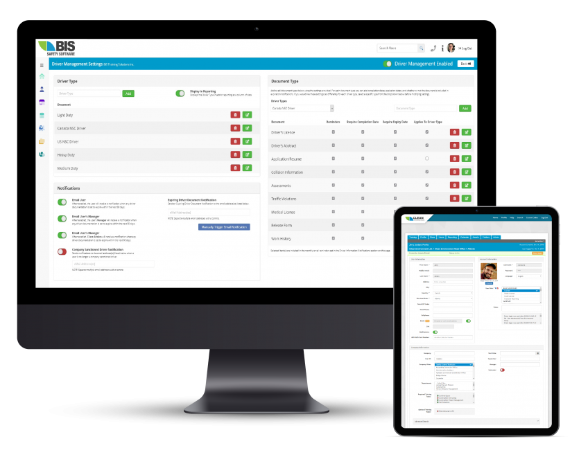 driver compliance tracking system