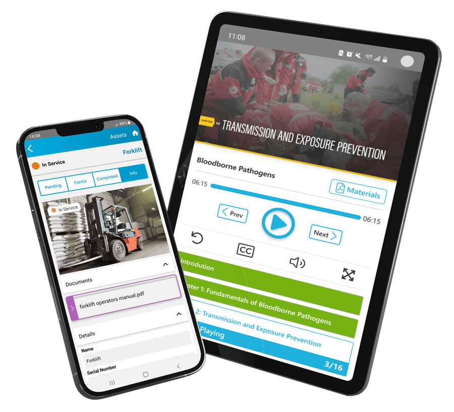 BIS Safety Software UK's EHS Software with asset management and enterprise level LMS
