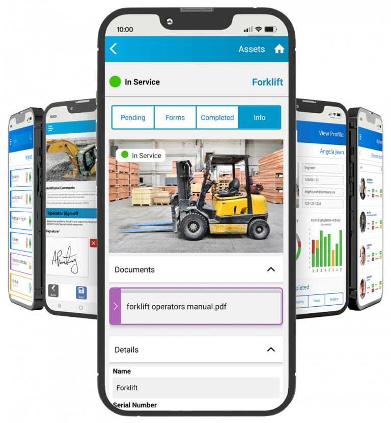 safety management software on mobile