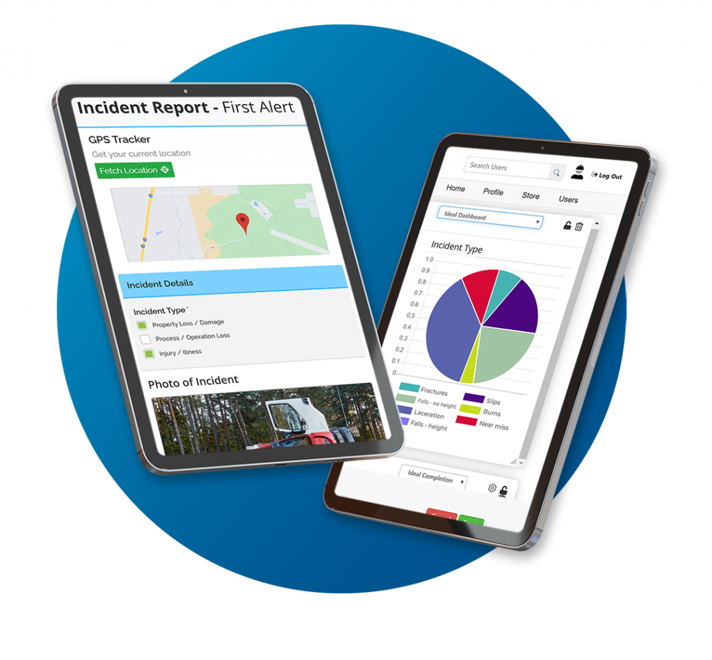 reporting and safety data on tablets